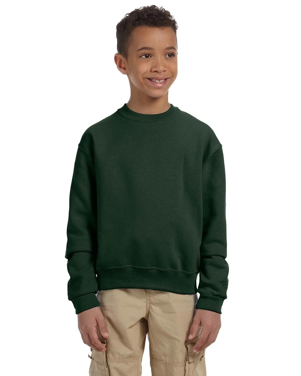 Jerzees Youth NuBlend® Fleece Crew view 5