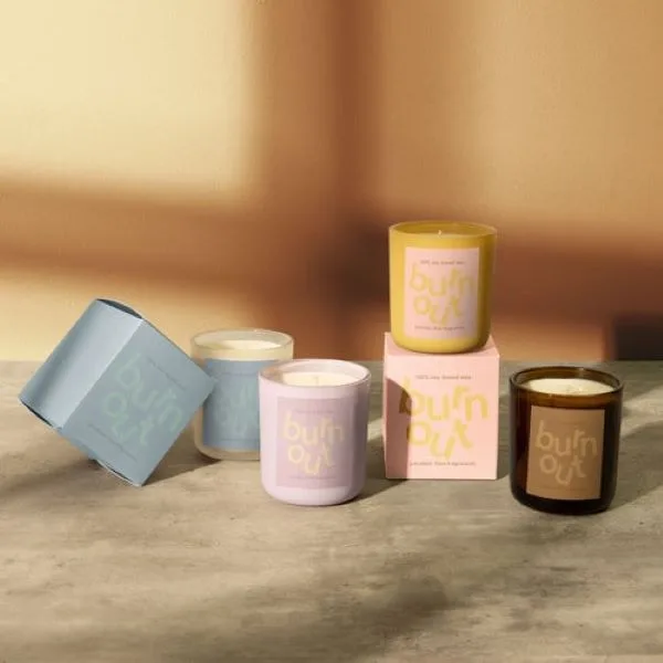 12 Oz Vela Candle - Label