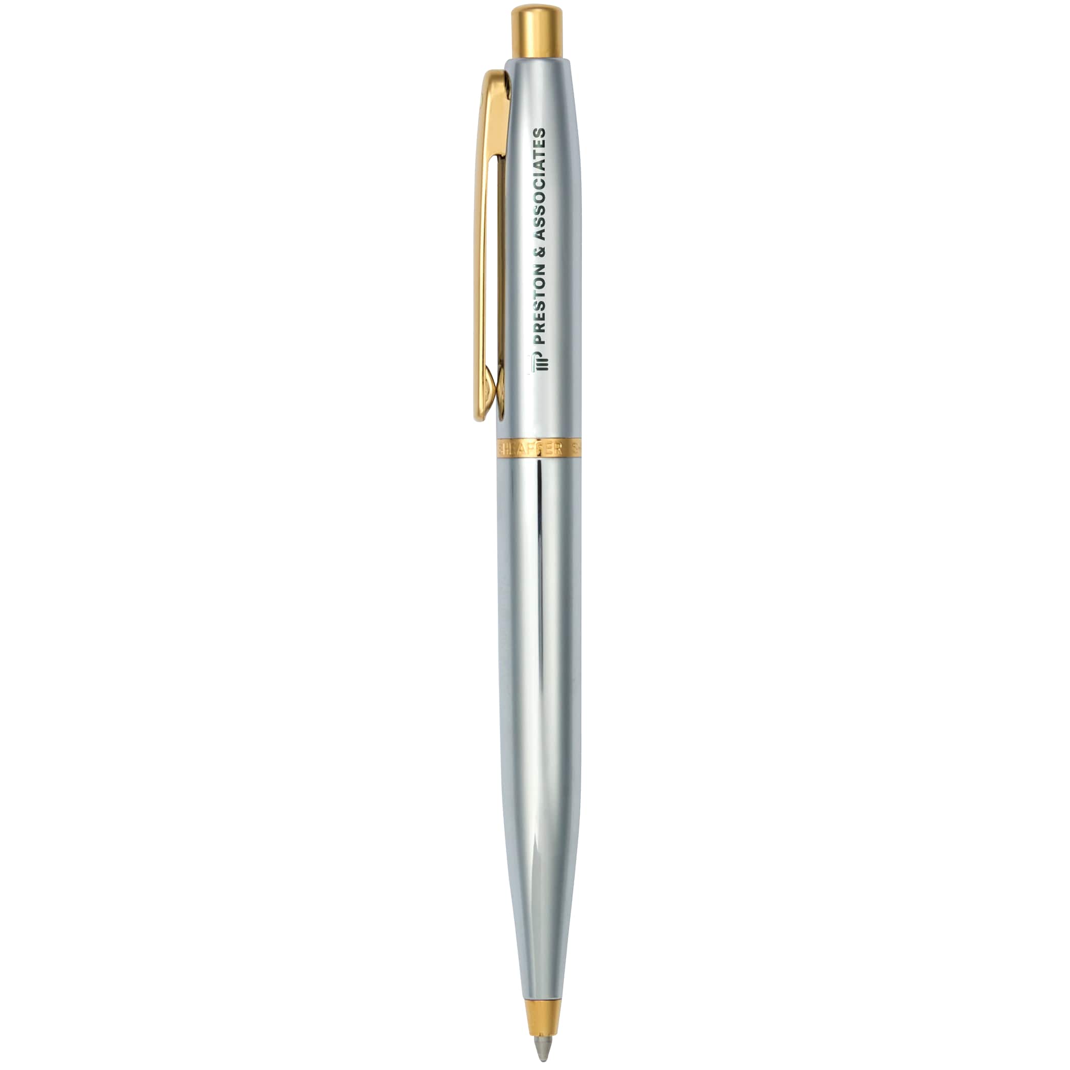 Sheaffer® VFM Polished Chrome with Gold Ballpoint