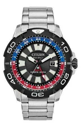 Citizen® Men's Promaster Diver Eco-Drive® Watch (Blue/Red)