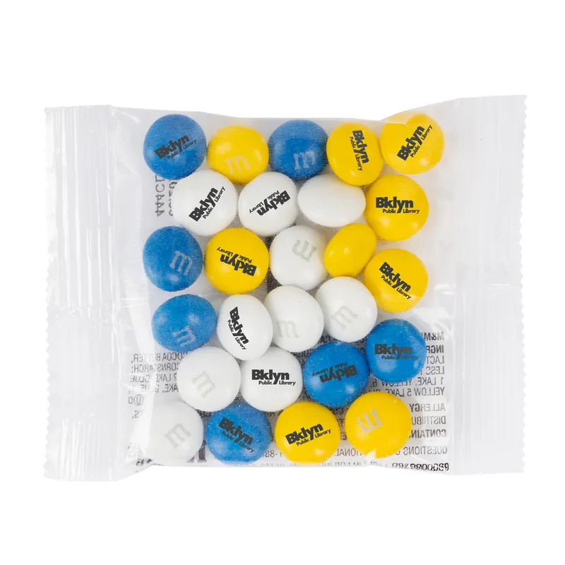 3/4 oz. Personalized M&M'S® in Clear Favor Pack