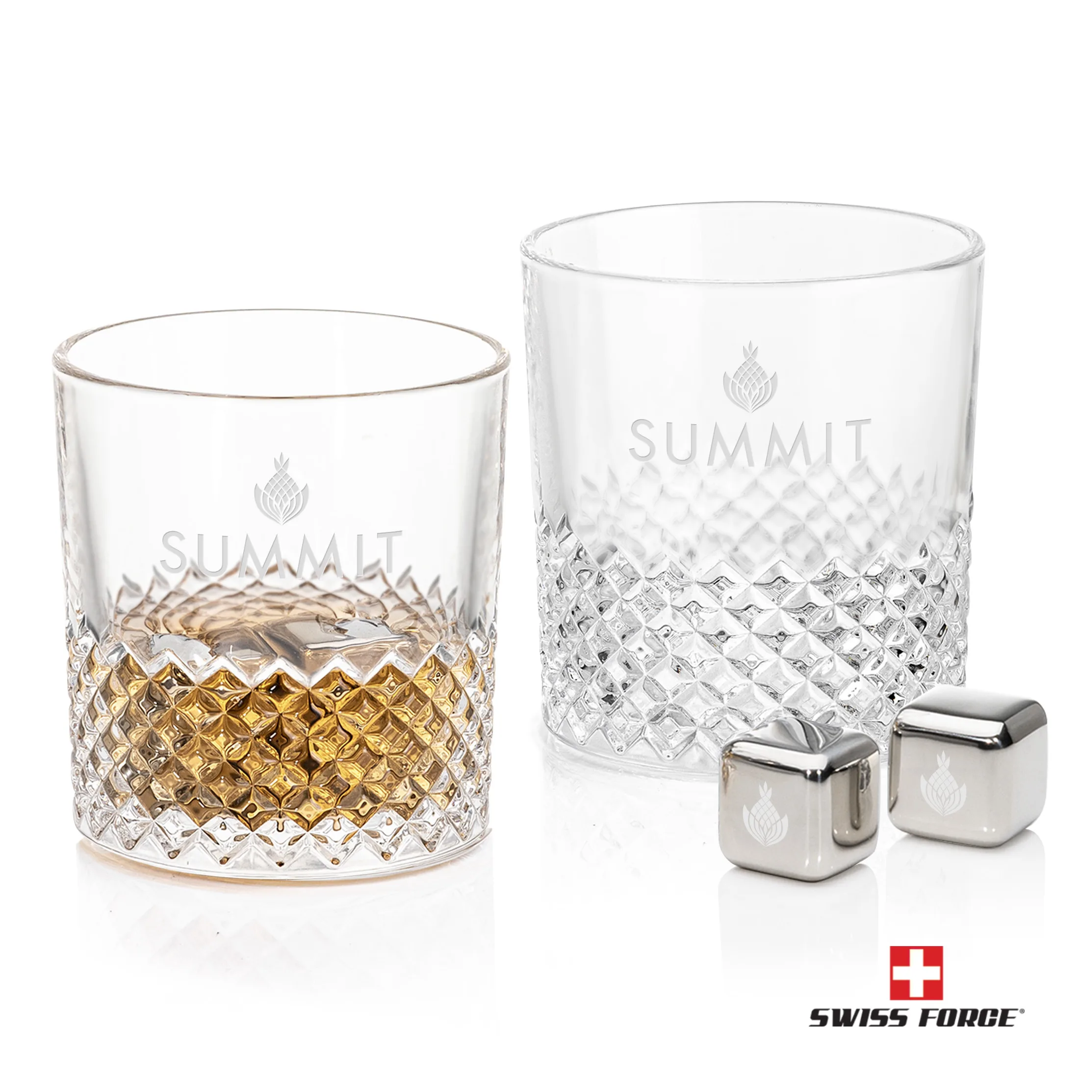 Whiskey Stone Set, Laser Engraving