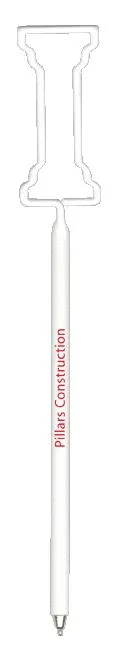 Pillar Column Inkbend Standard, Bent Pen