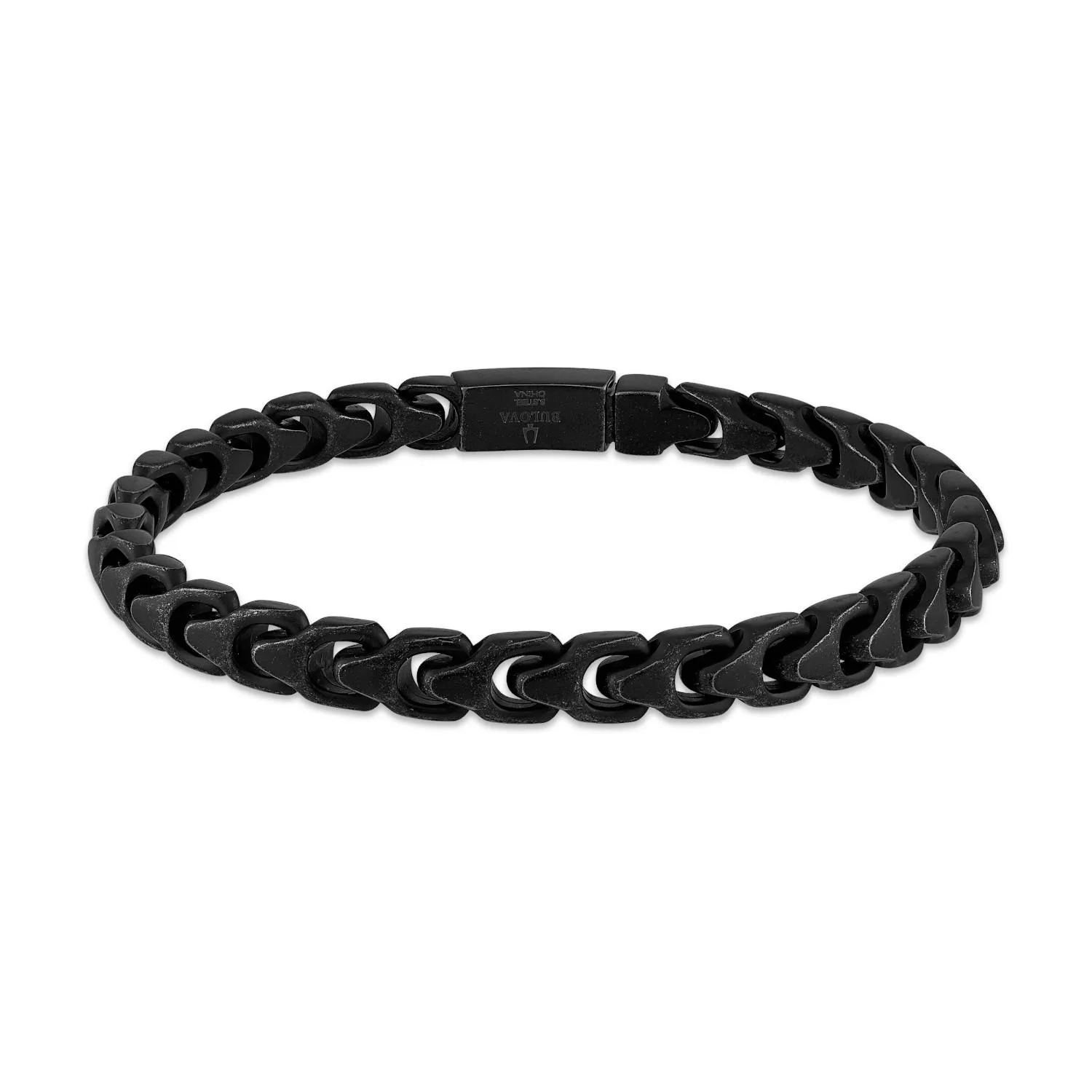 Bulova Jewelry Link™ 6MM Stainless Steel Bracelet - Medium