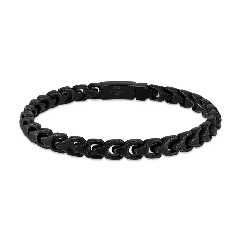 Bulova Jewelry Link™ 6MM Stainless Steel Bracelet - Medium