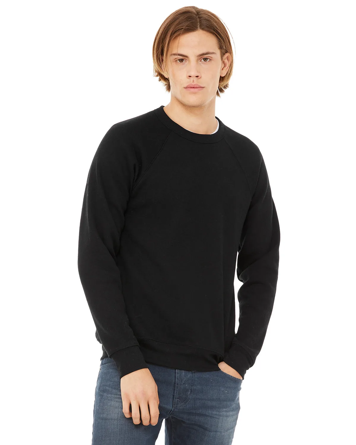BELLA+CANVAS Unisex Sponge Fleece Crewneck Sweatshirt view 5