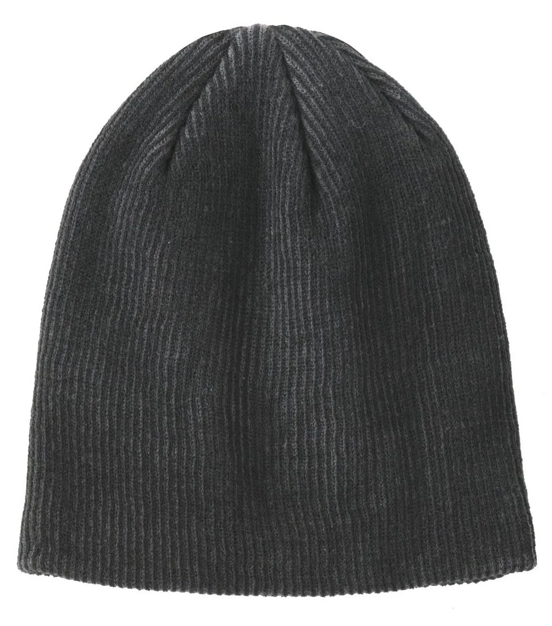 Port Authority® Rib Knit Slouch Beanie.