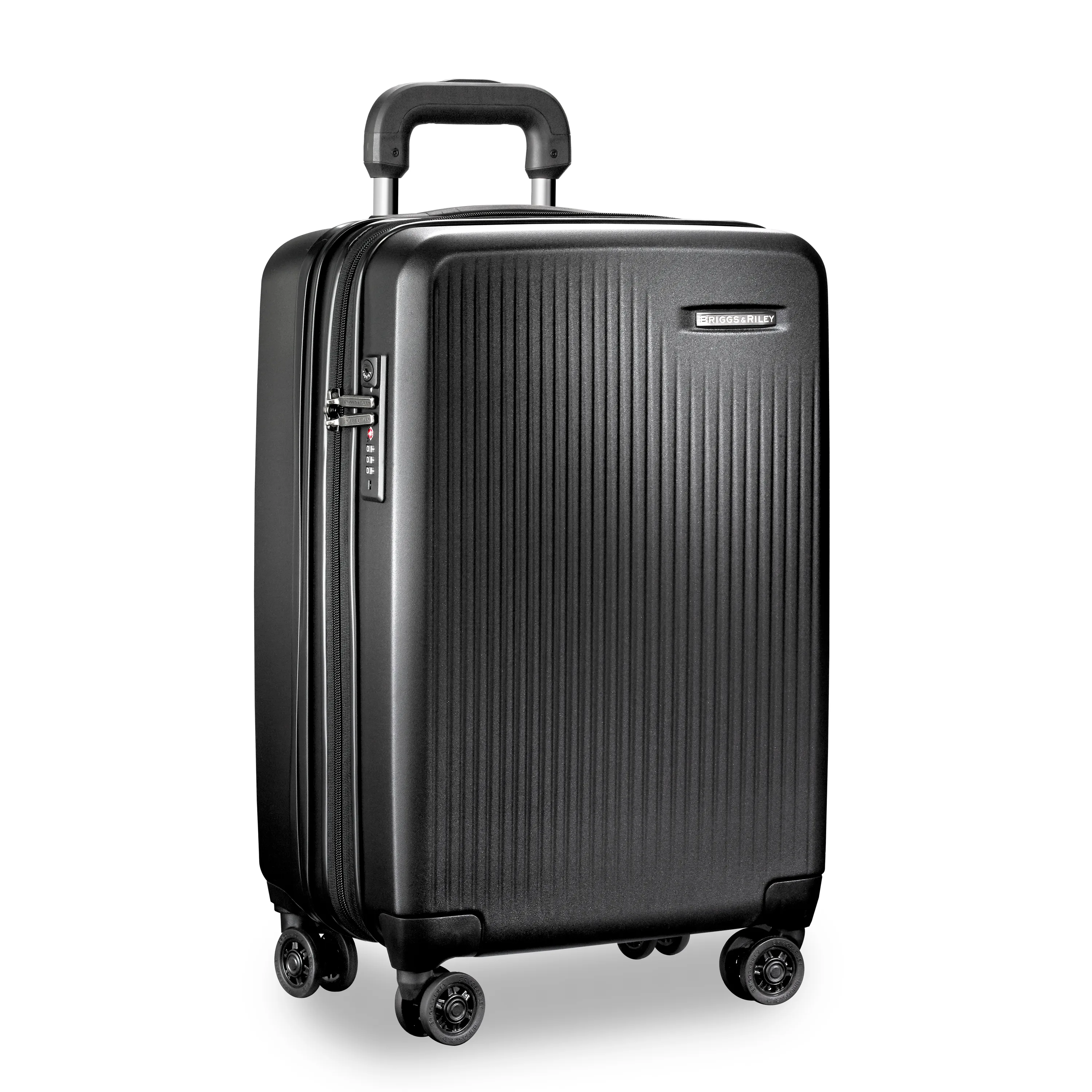 Briggs & Riley™ Sympatico Domestic Carry-On Expandable Spinner Bag (Black)
