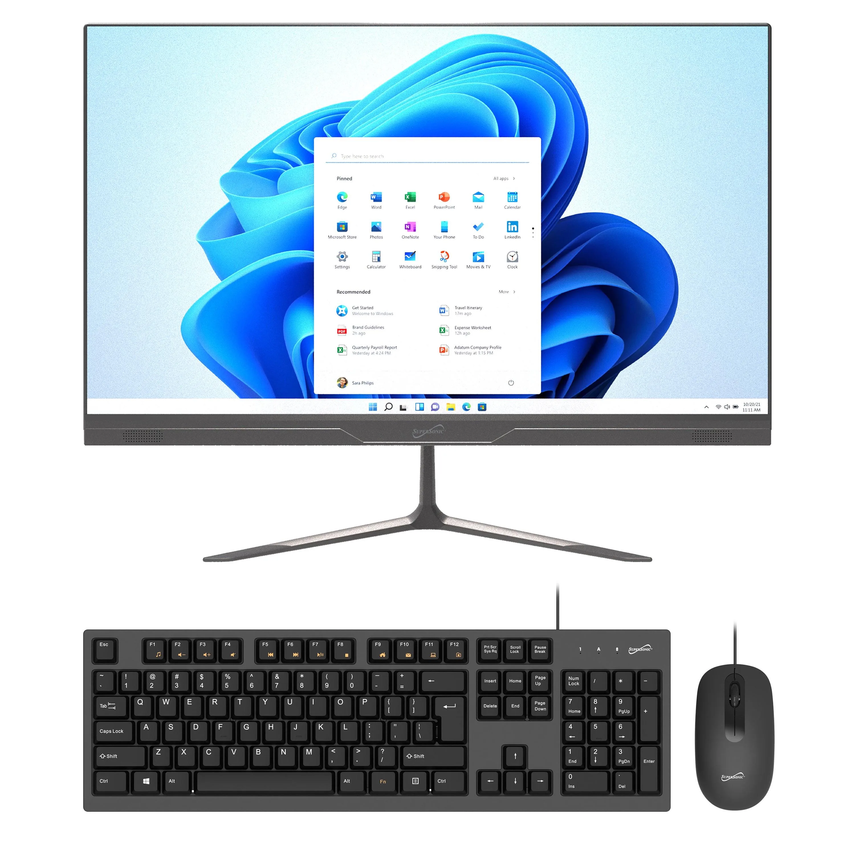 Supersonic 24" Fhd All-In-One Desktop Computer