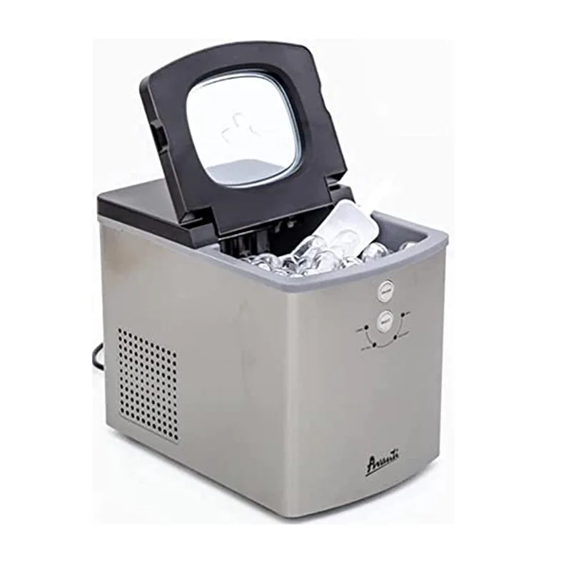 Avanti Portable Stainless Steel Countertop Ice Maker
