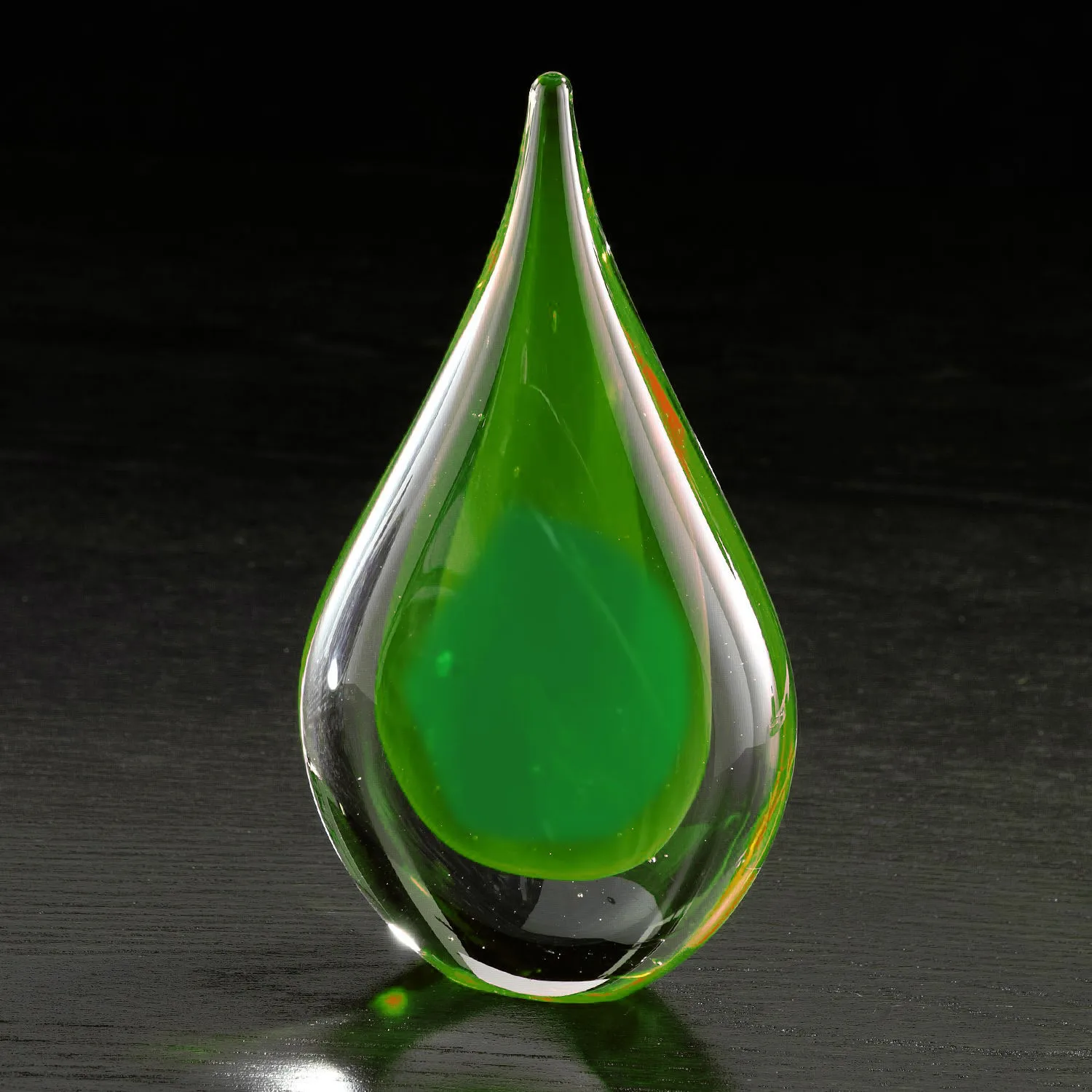 Fusion Art Glass Award w/ Clear Base view 6