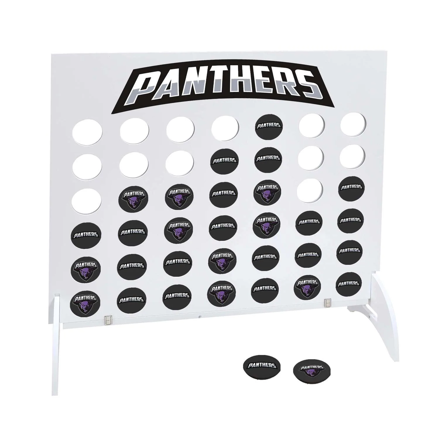 Giant 4-In-A-Row, 42 Discs (Single-Sided)