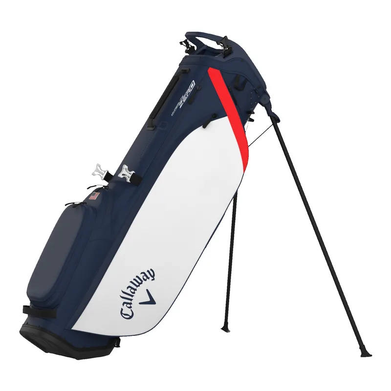Callaway HL Zero Stand Bag - Navy/White/Red/Flag