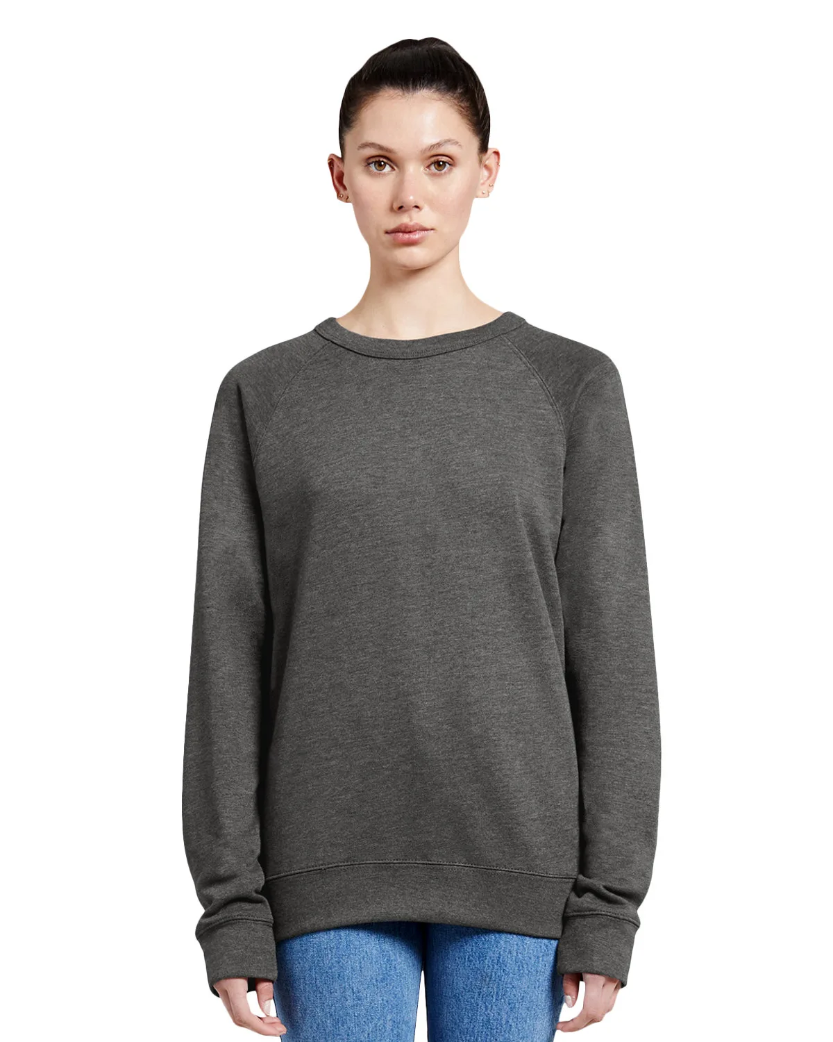 Lane Seven Unisex French Terry Crewneck Sweatshirt view 2