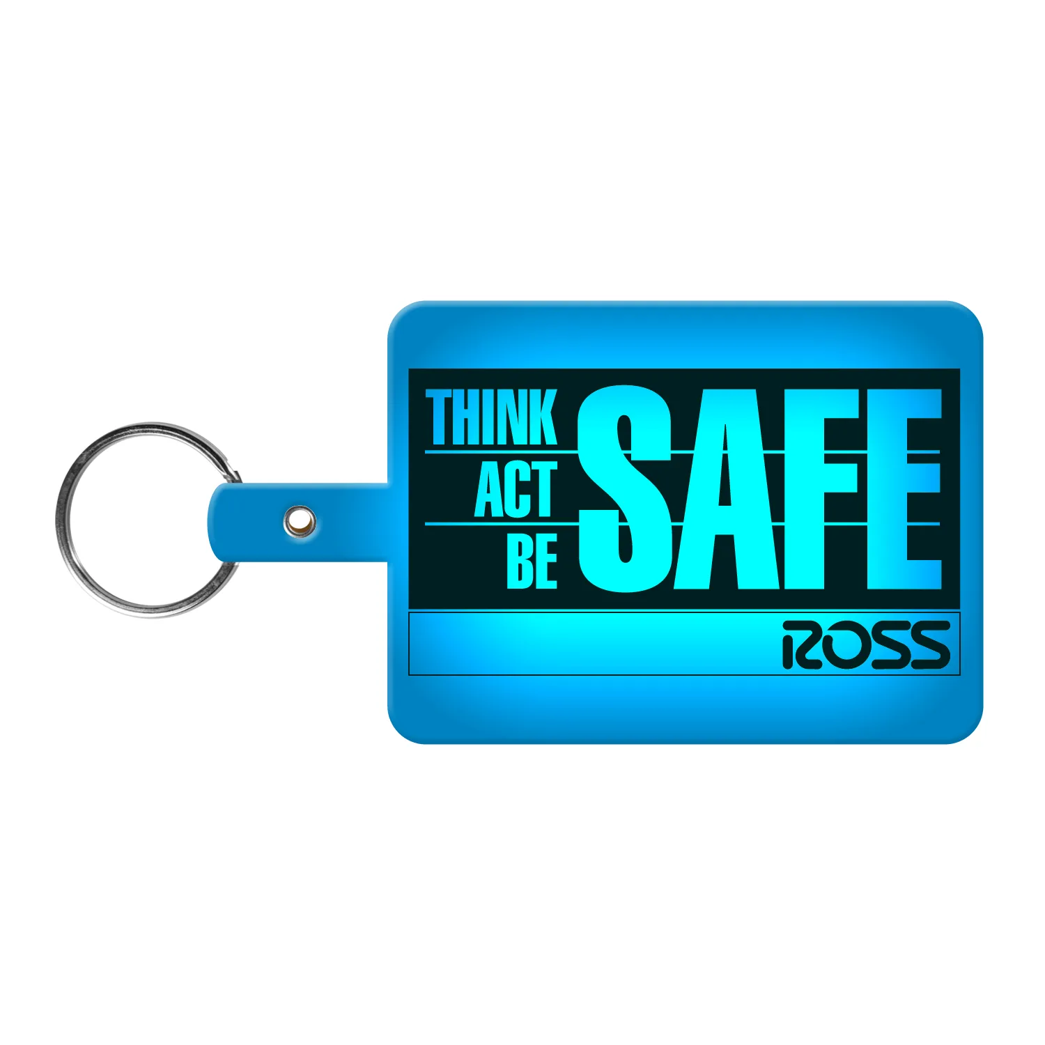 Large Rectangle Flexible Key Tag view 7