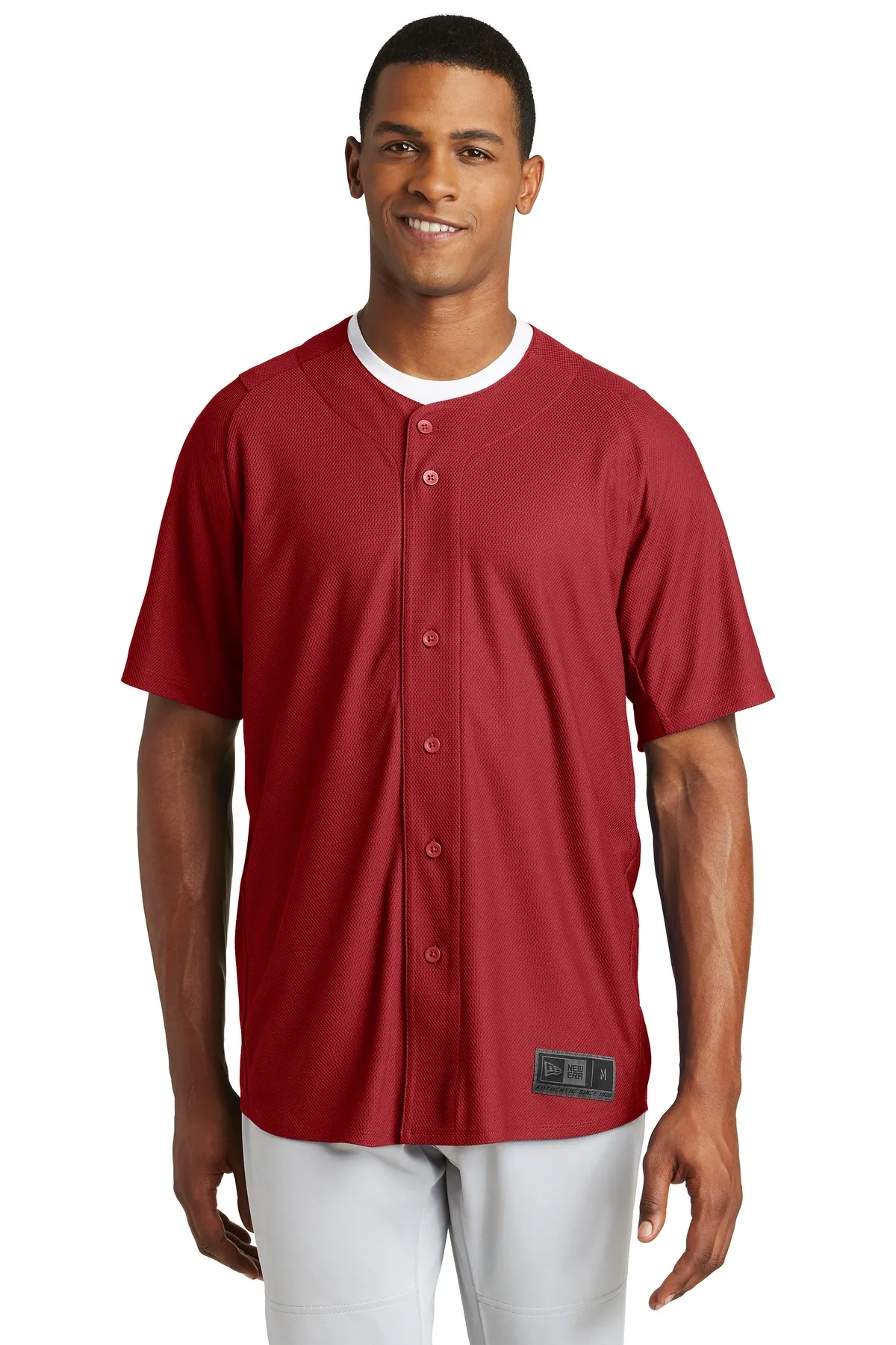 New Era ® Diamond Era Full-Button Jersey.