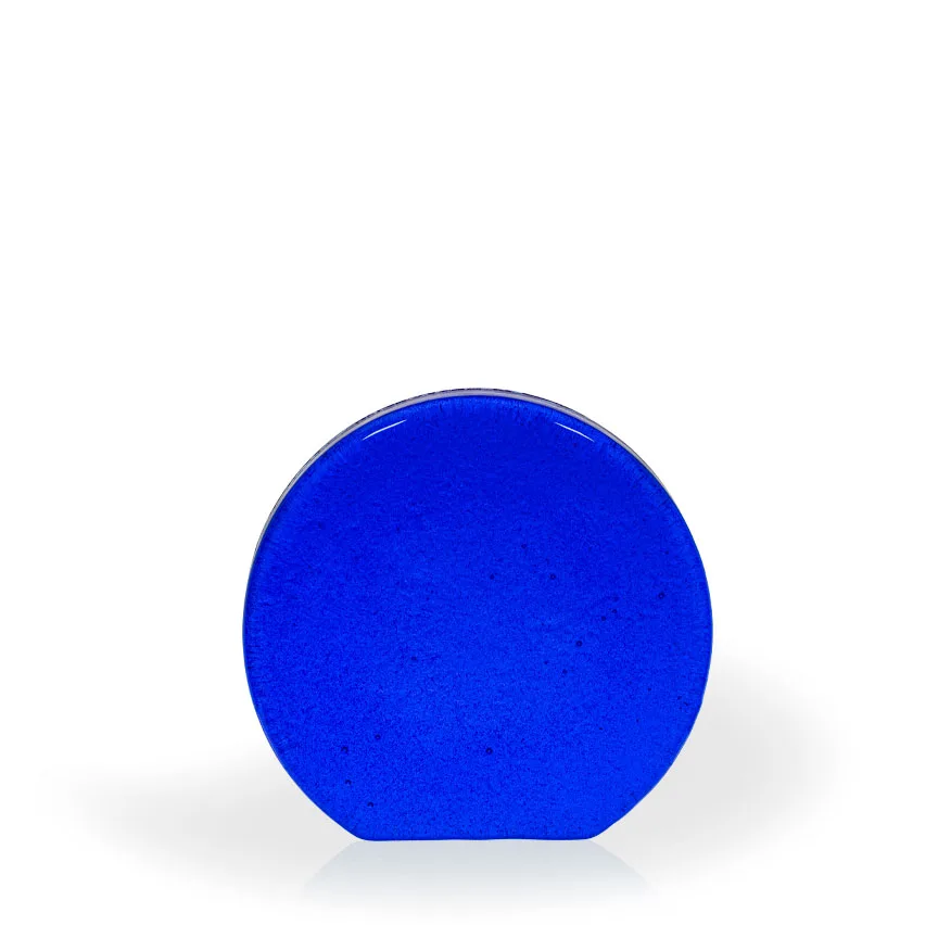 Ocean Cobalt Recycled Glass Award, 5.5" view 2