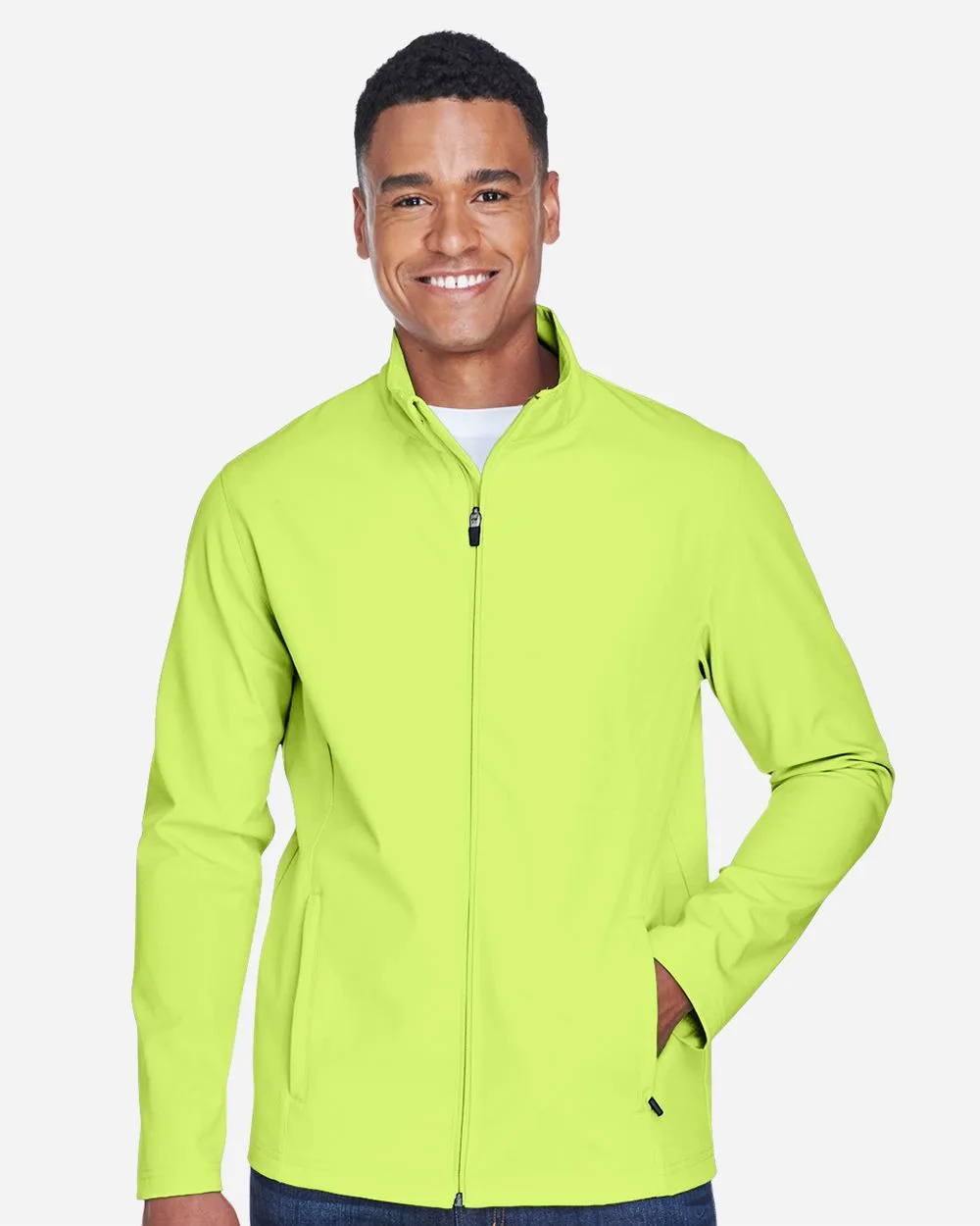 Team 365 Men's Leader Soft Shell Jacket view 2