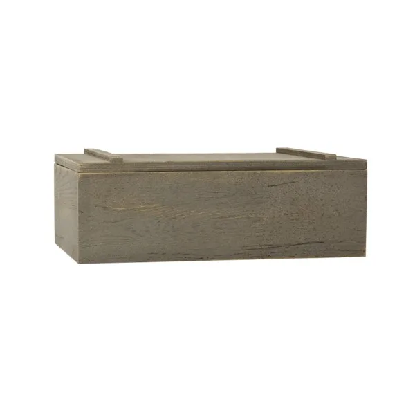 14" x 9" x 4.5" Wooden Gift Box view 3