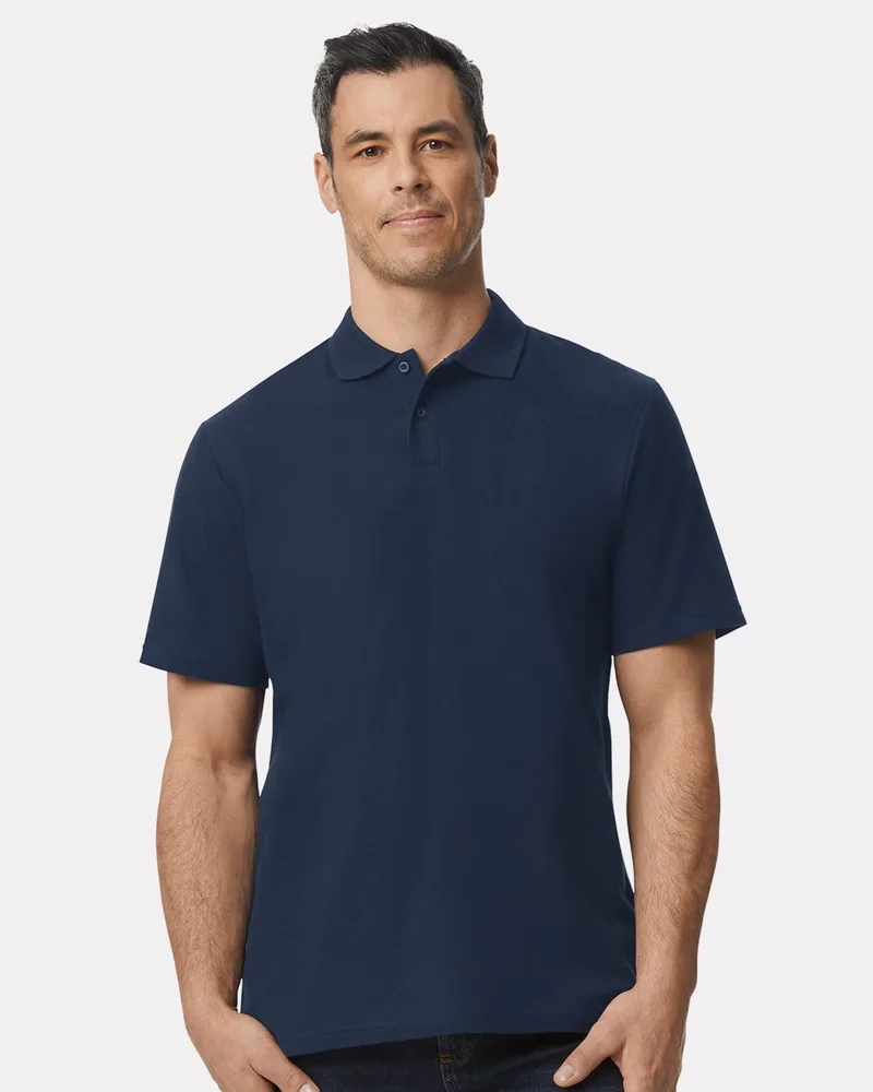 Gildan® Unisex Softstyle® Pique Polo view 2
