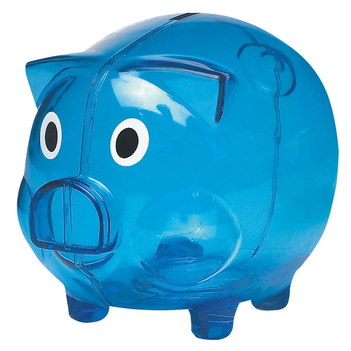 Plastic Piggy Bank view 3