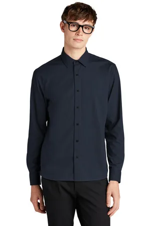 Mercer+Mettle® Long Sleeve Stretch Woven Shirt view 5