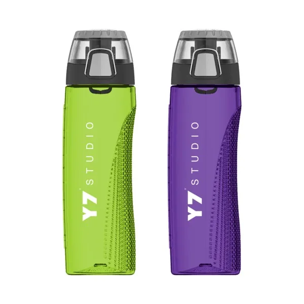 Custom 24 oz. Thermos® Hydration Bottle Made with Tritan™ and Rotating Intake Meter view 2