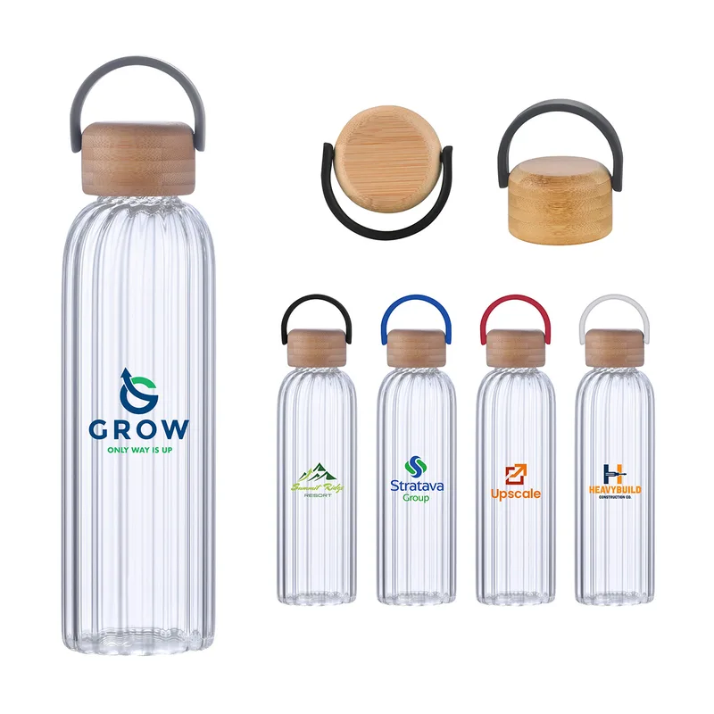 Jovito 21 oz. Glass Water Bottle