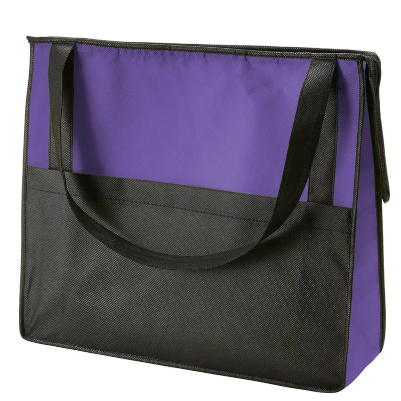 Prescott Non-Woven Zipper Tote Bag view 2