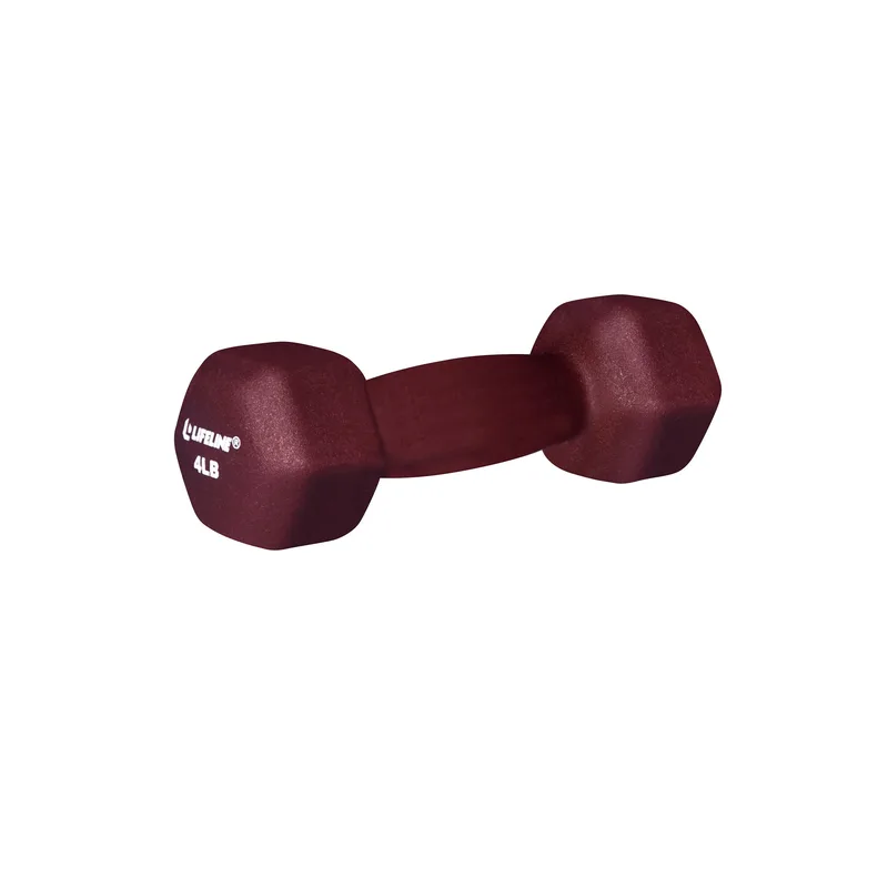 Lifeline Fitness - Hex Neoprene Dumbbell, 4 Lbs