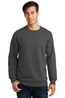Port & Co™ Fan Favorite Fleece Crewneck Sweatshirt. view 3
