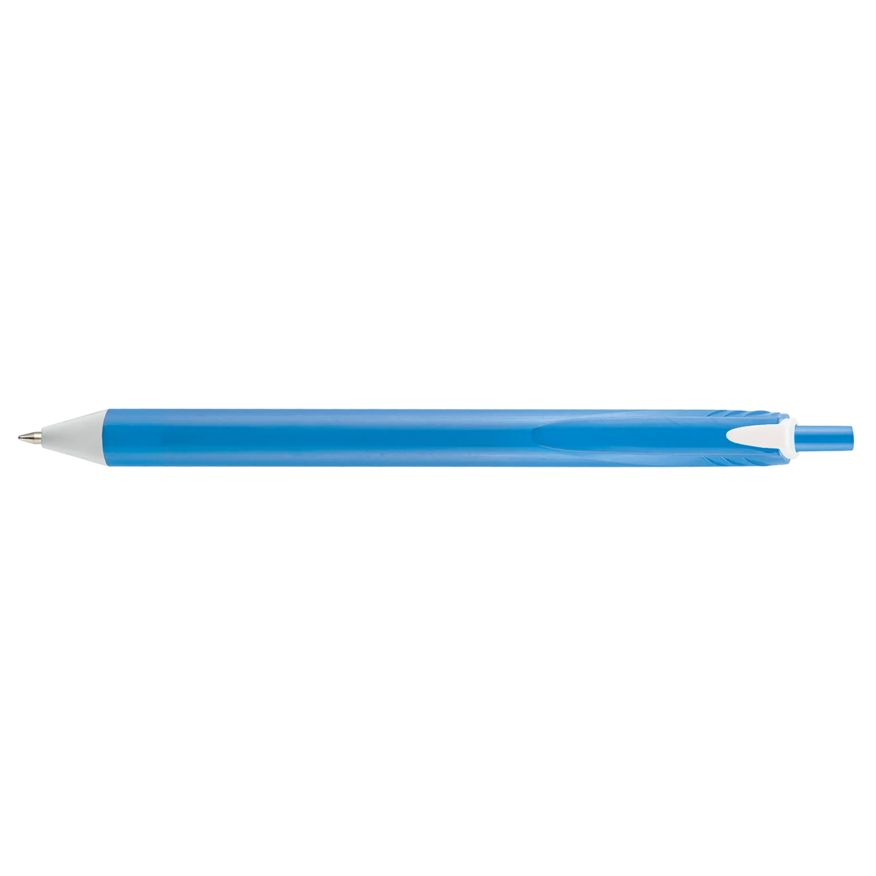 Light Blue/White Blank Front View