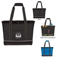 Daytona Cooler Tote Bag — Black