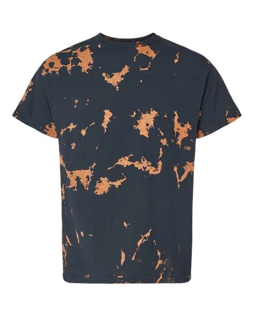 COLORTONE® Unisex Short Sleeve Bleach Out Dyed T-Shirt view 2