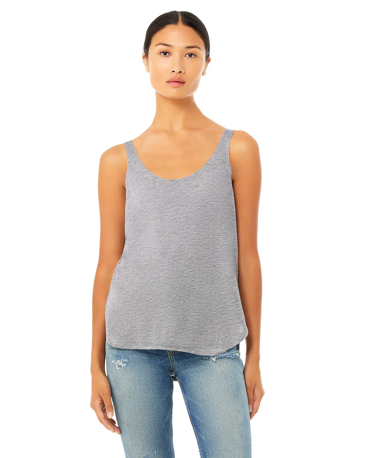BELLA+CANVAS Ladies' Flowy Side Slit Tank