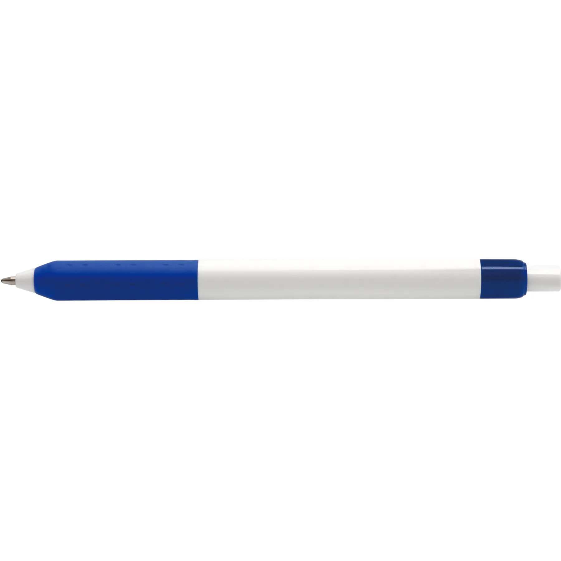 White/Blue Blank Back View