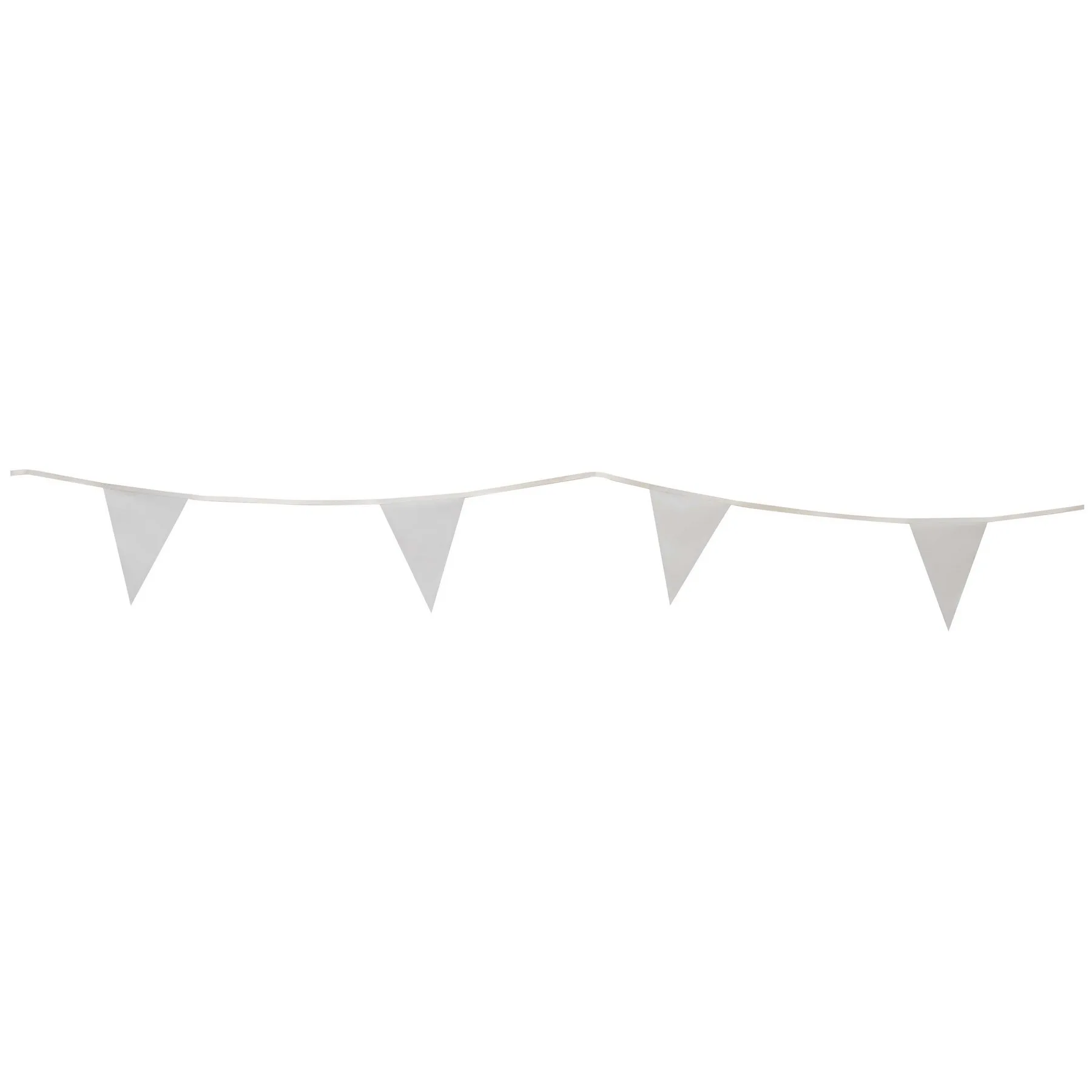 9" x 12" Triangle Pennant String Single-Sided (20') view 2