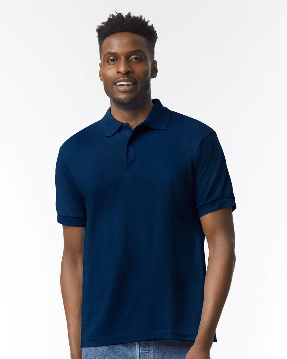 Gildan® Unisex DryBlend® Jersey Polo view 2