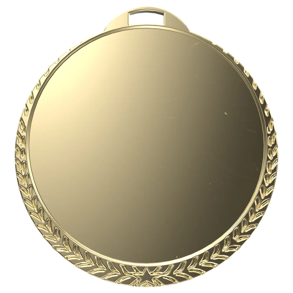 Vibraprint® Bright Laurel Leaf Insert Medallions (2-1/4") view 2