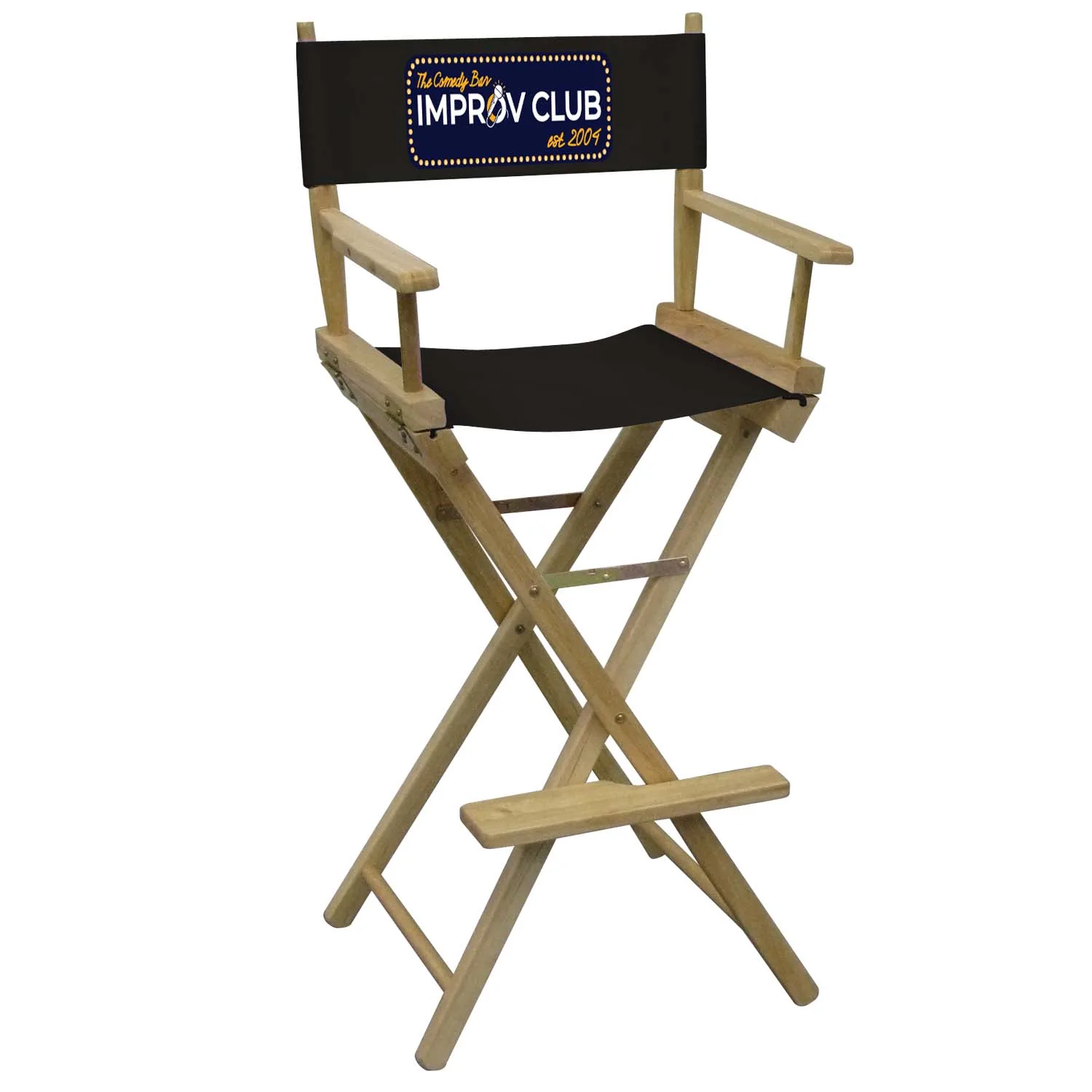 Bar-Height Director's Chair (Full-Color Imprint) view 7