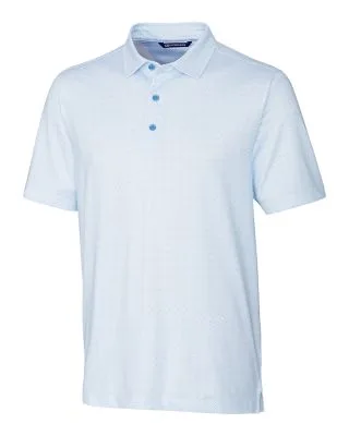 Cutter & Buck Pike Double Dot Print Stretch Mens Polo view 3