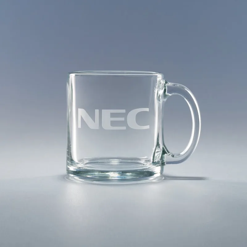 Tempered Coffee Mug - Clear