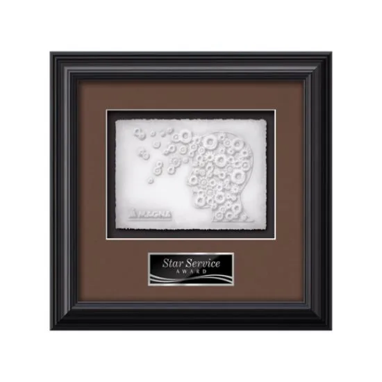 Monarch Framed Award - Black