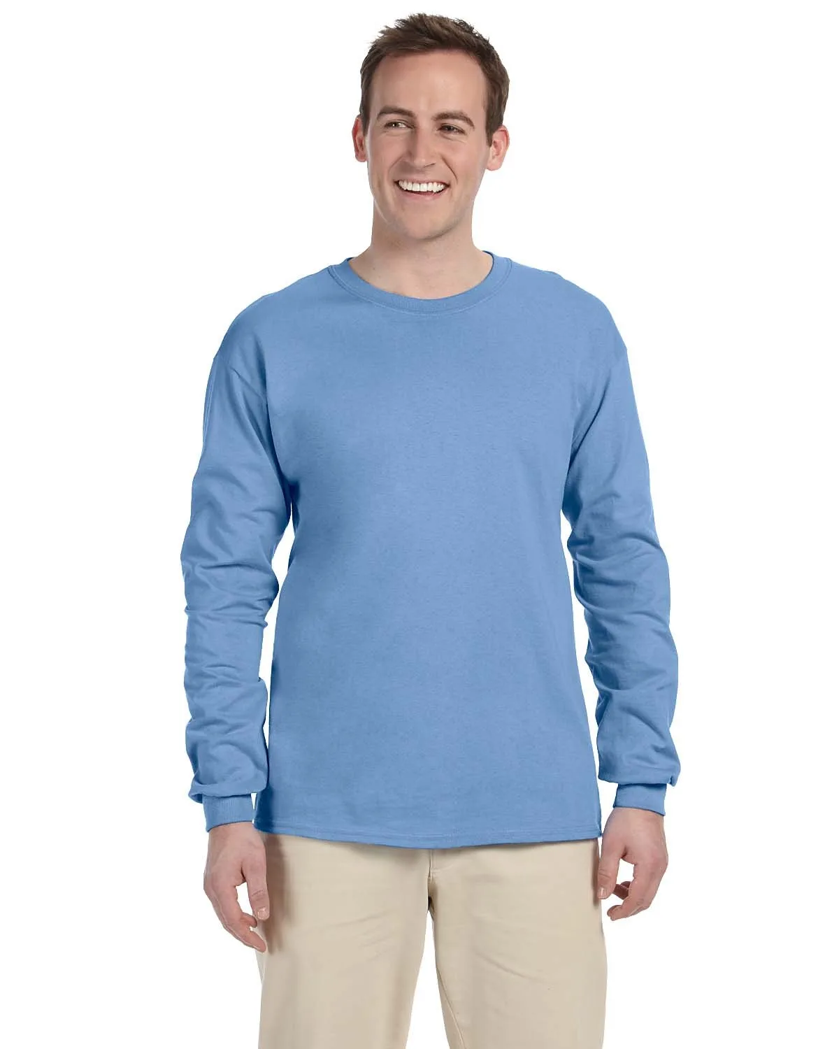 Gildan Adult Ultra Cotton® Long-Sleeve T-Shirt view 4