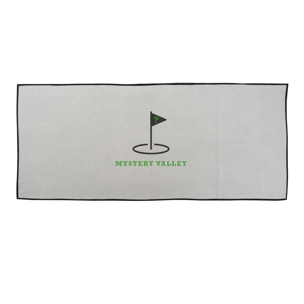 Caddy Waffle Weave Golf Towel view 6