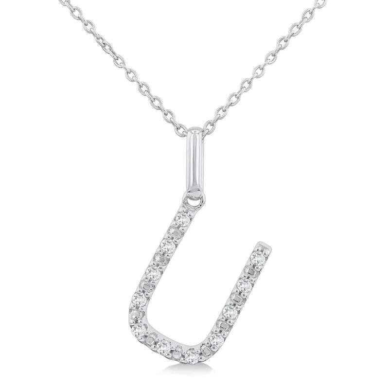 Jilco Inc Initial Necklace-U