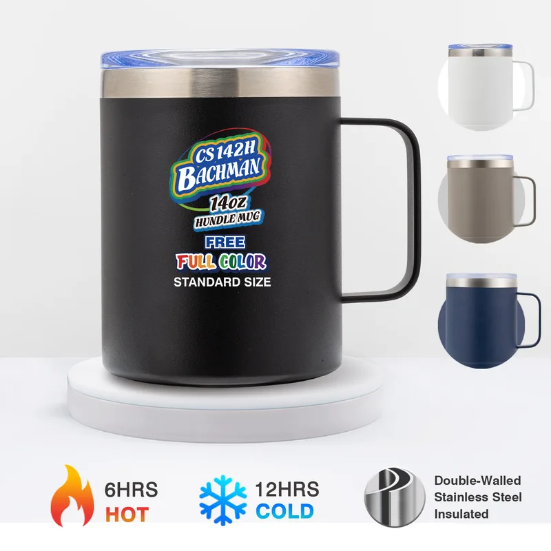 14 Oz. Bachman Handle Mug