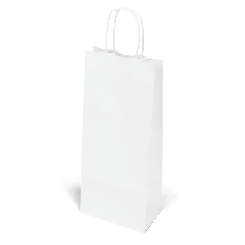 Vino - White Shopper - Foil Print (5 1/2" x 3 1/2" x 13") view 2