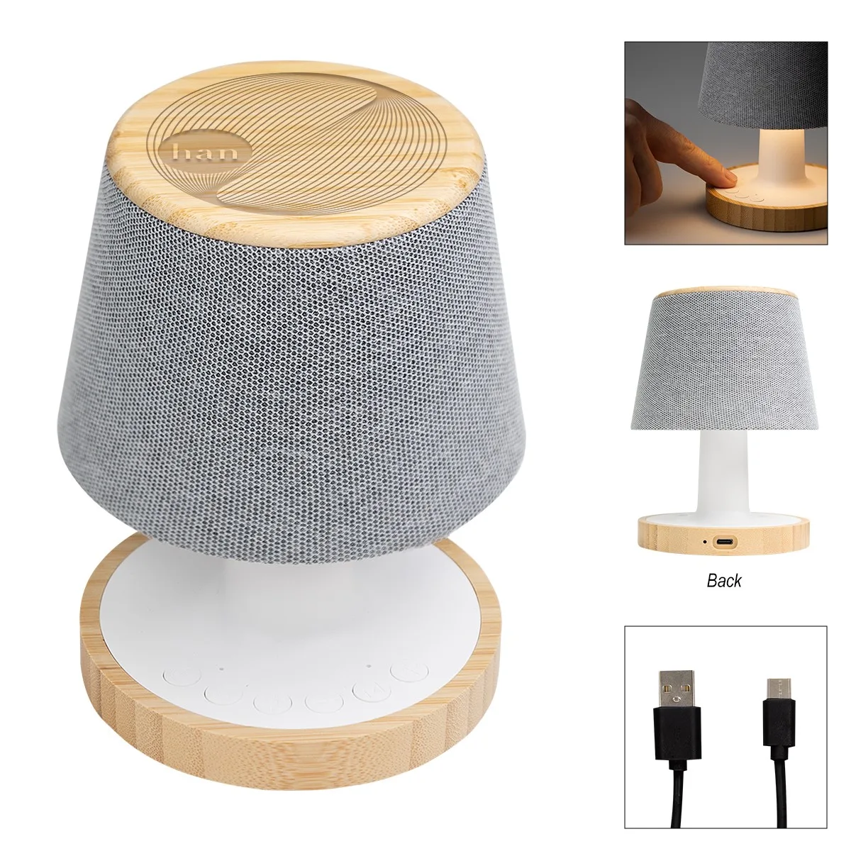 Mini Lamp With Speaker & Sound Machine view 2