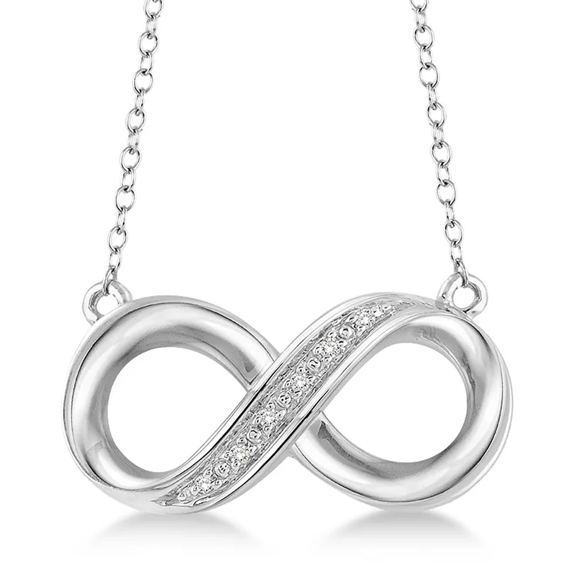 Jilco Inc Infinity Diamond Necklace